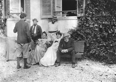 La sera del funerale di Stéphane Mallarmé (1842-98) domenica 11 settembre 1898 da Alfred Natanson